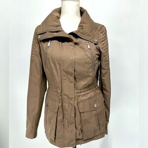 BCBGeneration Tan Rain Jacket Size Small